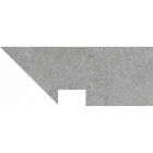 Плинтус вертикальный правый 24,3х9,5 Kerama Marazzi Про Стоун серый (матовый), арт. DD2004BSLDV

