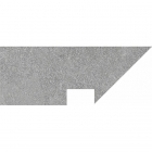 Плинтус вертикальный левый 24,3х9,5 Kerama Marazzi Про Стоун серый (матовый), арт. DD2004BSLSV
