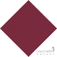 Плитка для підлоги, вставка 8x8 Naxos Pixel Tozzetto Redwine (червона)