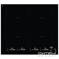 Индукционная варочная поверхность Smalvic PVC 4IND 59x52 NERO BIU640A 1013080400 черное стекло