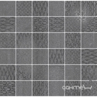 Декор для підлоги 30х30 Kerama Marazzi Про Дабл антрацит мозаїчний, арт. DD2009MM