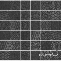 Декор для підлоги 30х30 Kerama Marazzi Про Дабл чорний мозаїчний, арт. DD2008MM