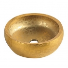Раковина на стільницю Newarc Countertop 42 5061 золото з декором