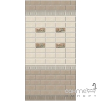 Бордюр 30х5,7 Kerama Marazzi Золотий пляж темний беж (матовий), арт. ALDB348263