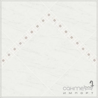 Плитка для підлоги 50,2х50,2 Kerama Marazzi Борсарі білий обрізний (матова), арт. SG453500R