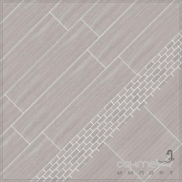 Напольный декор 32х30 Kerama Marazzi Грасси серый мозаичный (матовый), арт. SG191\002
