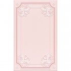 Настінний декор 25х40 Kerama Marazzi Петергоф рожевий (матовий), арт. STGC5606306