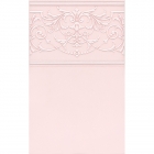 Настінний декор 25х40 Kerama Marazzi Петергоф рожевий (матовий), арт. STGC5616306