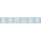 Бордюр 40,2х7,7 Kerama Marazzi Петергоф голубой (матовый), арт. ADB326SG1545
