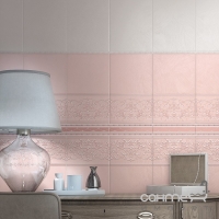 Настінний декор Kerama Marazzi 25х40 Петергоф блакитний (матовий), арт. STGB5606305