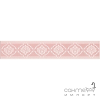 Бордюр 40,2х7,7 Kerama Marazzi Петергоф розовый (матовый), арт. ADC326SG1546