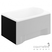 Бічна панель для прямокутної ванни Polimat 70х54 00862 чорна