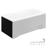 Бічна панель для прямокутної ванни Polimat 70x52 00859 чорна