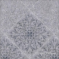 Керамограніт підлоговий 60х60 Kerama Marazzi Терраццо сірий декорований