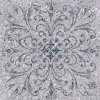 Керамогранит напольный 60х60 Kerama Marazzi Терраццо серый декорированный, арт. SG632700R

