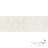 Настінна плитка, декор 32,5x97,7 Naxos Start Rettificat GROOVE White Clay (біла)