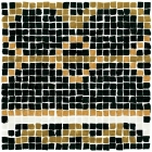Мозаика 30x30 Naxos Florence Mosaico Modulo B Nero (черная)