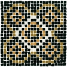 Мозаика 30x30 Naxos Florence Mosaico Modulo C Nero (черная)