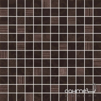 Мозаика 32,5x32,5 Naxos Florence Mosaico Deco Chestnut (коричневая)