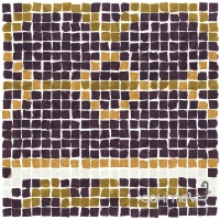 Мозаика 30x30 Naxos Florence Mosaico Modulo B Lilla (фиолетовая)