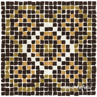 Мозаика 30x30 Naxos Florence Mosaico Modulo C Moka (коричневая)