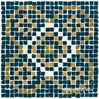 Мозаїка 30x30 Naxos Florence Mosaico Modulo C Blu (синя)