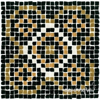 Мозаїка 30x30 Naxos Florence Mosaico Modulo C Nero (чорна)