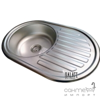 Кухонна мийка із нержавіючої сталі Galati (Eko) Dana Textura