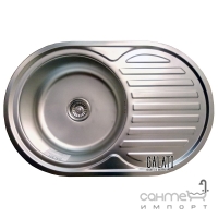 Кухонна мийка з нержавіючої сталі Galati (Eko) Dana Nova Textura