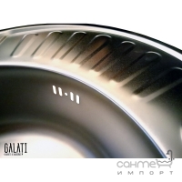 Кухонна мийка з нержавіючої сталі Galati (Eko) Taleyta Satin