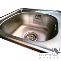 Кухонна мийка з нержавіючої сталі Galati (Eko) Mala Textura