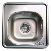 Кухонна мийка з нержавіючої сталі Galati (Eko) Mala Textura