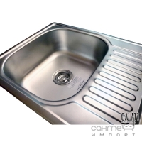 Кухонна мийка з нержавіючої сталі Galati (Eko) Sims Satin