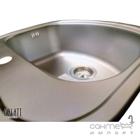 Кухонна мийка з нержавіючої сталі Galati Vayorika Textura