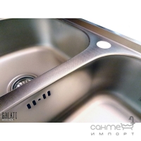 Кухонна мийка з нержавіючої сталі Galati Vayorika 2C Textura