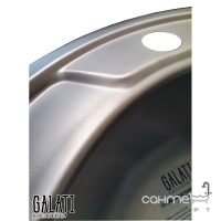 Кухонна мийка з нержавіючої сталі Galati Sorin Textura