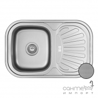 Кухонна мийка з нержавіючої сталі Galati Stela Textura