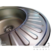 Кухонна мийка з нержавіючої сталі Galati (Eko) Taleyta Textura