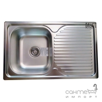 Кухонна мийка з нержавіючої сталі Galati Constanta Nova Satin