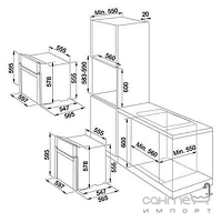 Многофункциональный духовой шкаф Franke Smart SM 66 M XS 2L/N 116.0373.504 нерж. сталь