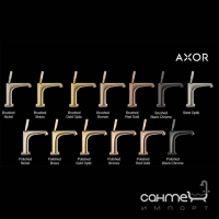 Смеситель для раковины Axor Starck V 140 Diamond Cut 12122ХХХ в цвете