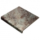 Клинкерная плитка, ступень 36x33/4 Natucer Scabos Ankara (темно-серая)