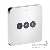 Термостатический переключатель скрытого монтажа на 3 потребителя Axor ShowerSelect 36773000