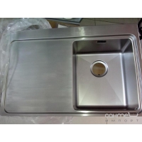 Кухонна мийка Ukinox Micro MMP 780.500 GT 10K R полірована правостороння