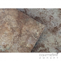 Клинкерная плитка, ступень 36x33/4 Natucer Scabos Bosforo (коричневая)