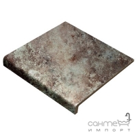 Клінкерна плитка, сходинка 36x33/4 Natucer Scabos Ankara (темно-сіра)