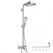 Душова стійка Hansgrohe Crometta S 240 1jet Showerpipe 27269000 хром