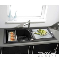 Кухонная мойка оборотная Longran Helix Compact 1.0B