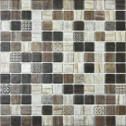 Мозаика 31,6x31,6 Mosavit Print MADERAS FOREST TILOS (коричневая, микс)