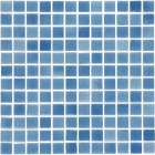 Мозаика 31,6x31,6 Mosavit Basic Mezclas BR-2001 AZUL PISCINA (голубая)